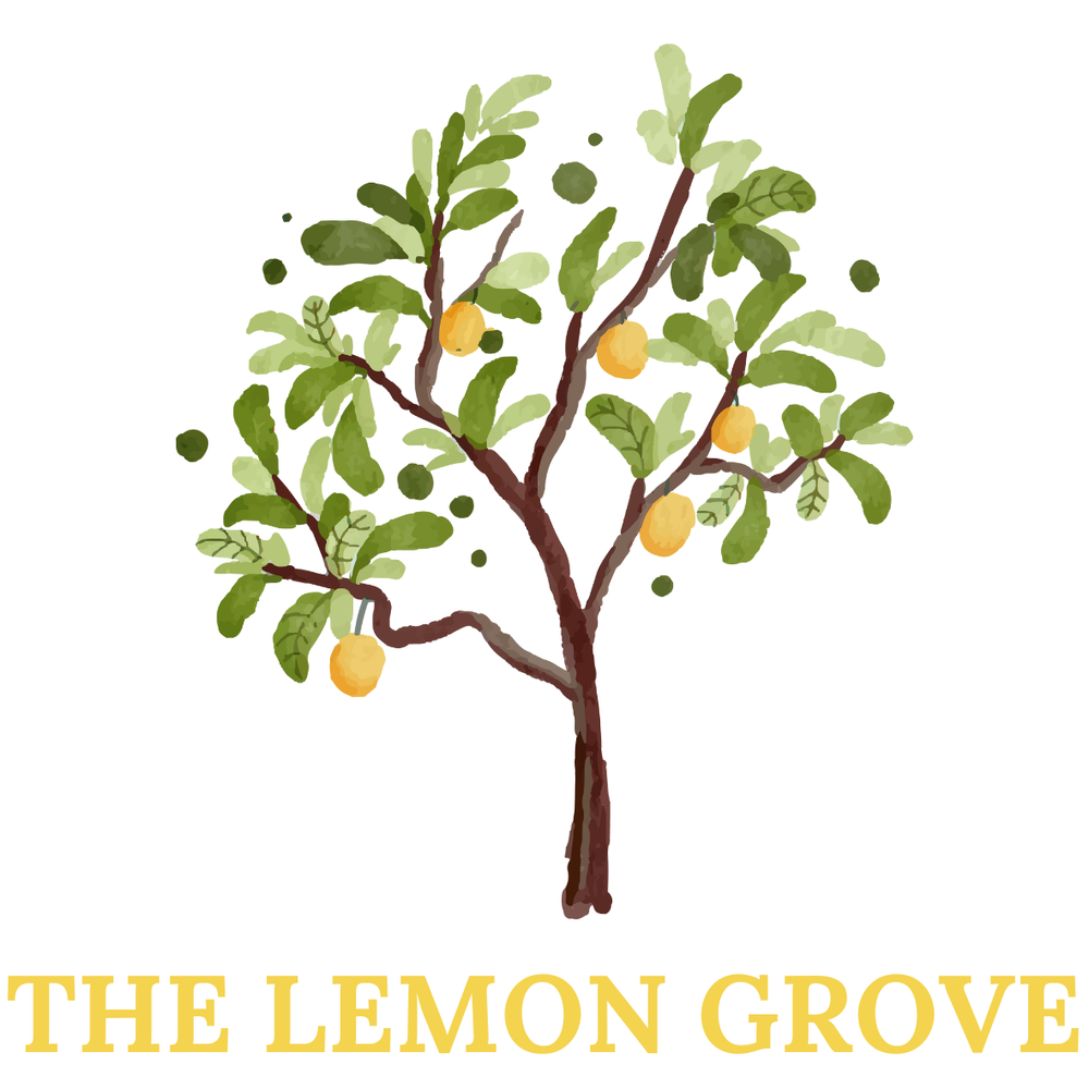 The logo for the lemon grove doula center